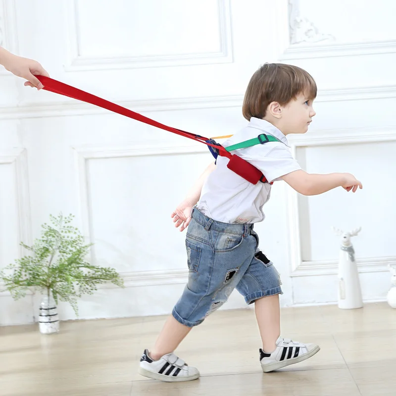 

Anti-Lost Band Toddler Walking Anti-Lost Rope Child Kids Safety Harness Anti Lost Strap Wrist For 1-10 Y Old Children, White, black