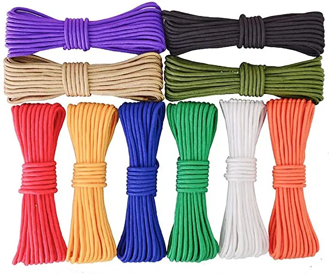 

2021 Wholesale Polyester Survival Paracord Rope 100m 7 Strand 1mm 2mm 3mm 4mm 6mm 8mm 10mm Nylon Parachute Cord 750 550 Paracord, Army green