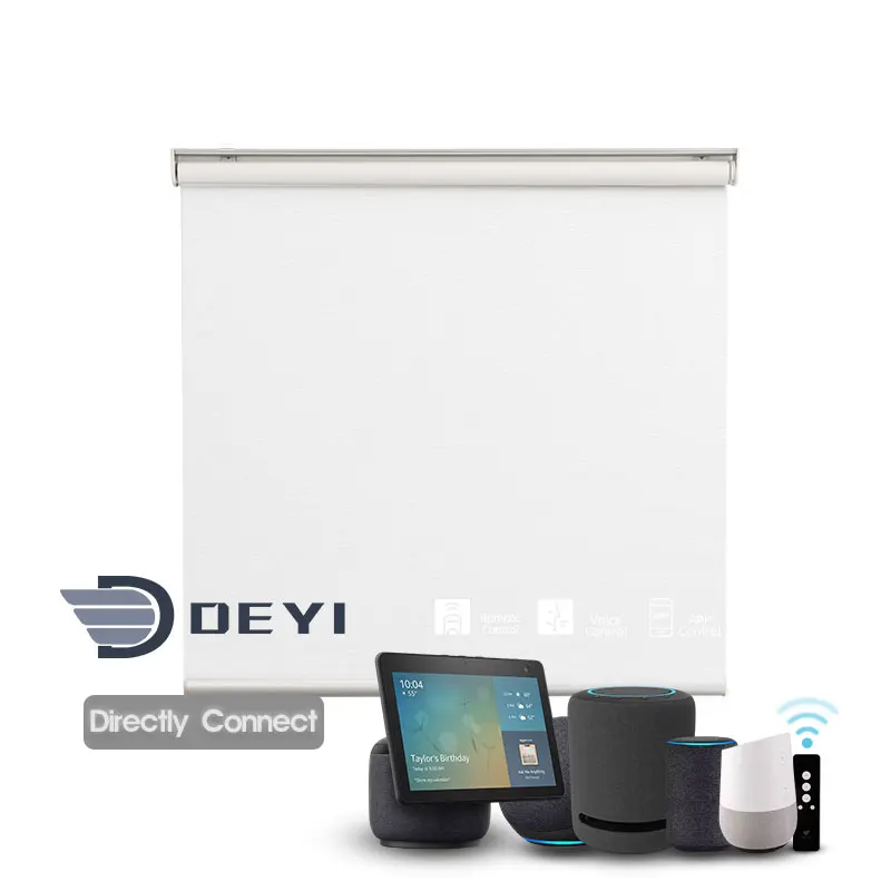 

Deyi Smart blinds motorized electric Roller Window Shades, Customized color