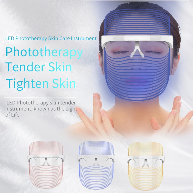 

LED Treatment Mask Skin Tightening Facial Massager Skin Care LED Mask