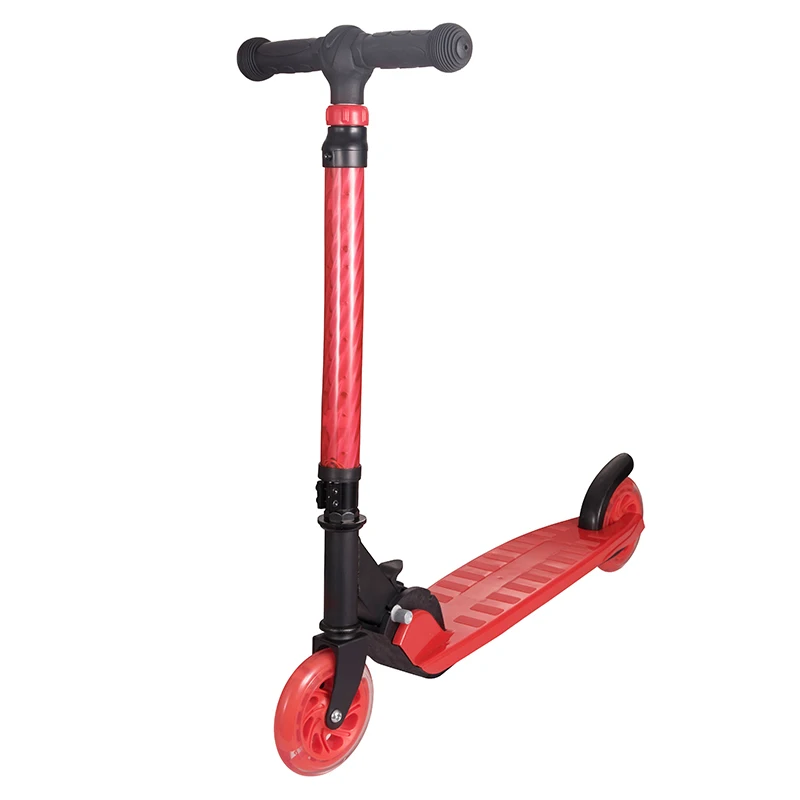 

wholesale 2 wheel Pu flashing pedal kids kick scooter