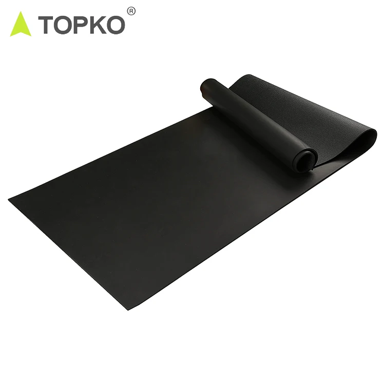 

TOPKO factory price eco friendly rubber pu yoga mats, Green, blue, purple and black or customize