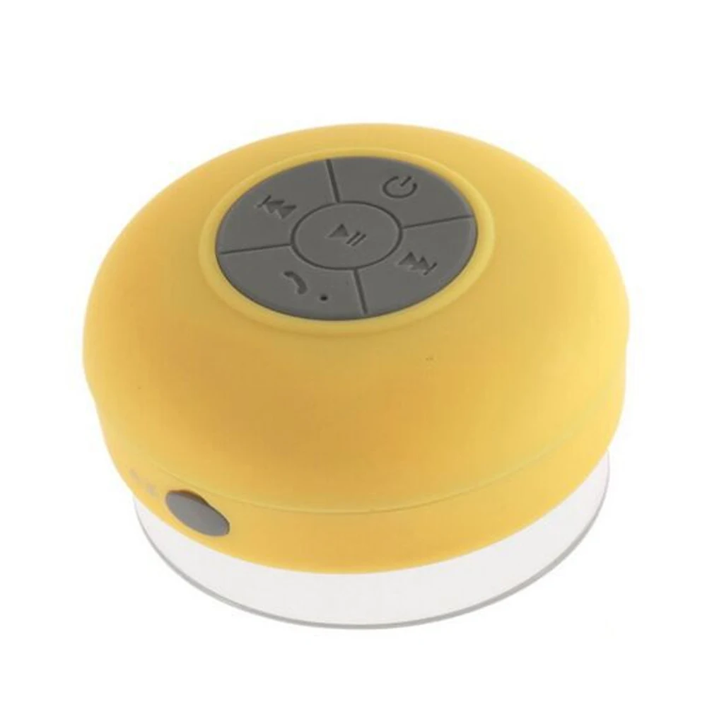 Newest trending BS06 products new arrivals handsfree phone holder mini portable sucker mushroom wireless speaker - ANKUX.COM