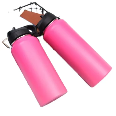 

Mikenda double wall vacuum insulated 304 stainless steel bottle with handle, Mix