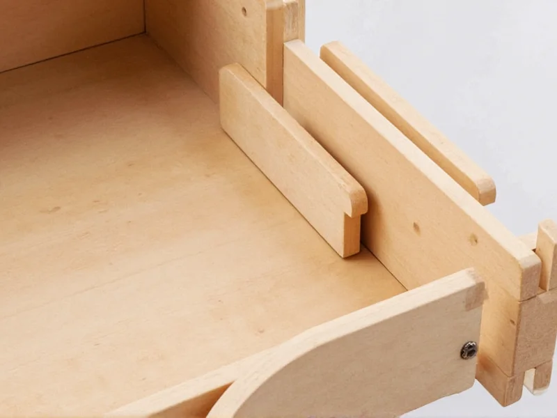 Interlocking drawer divider joints demonstration