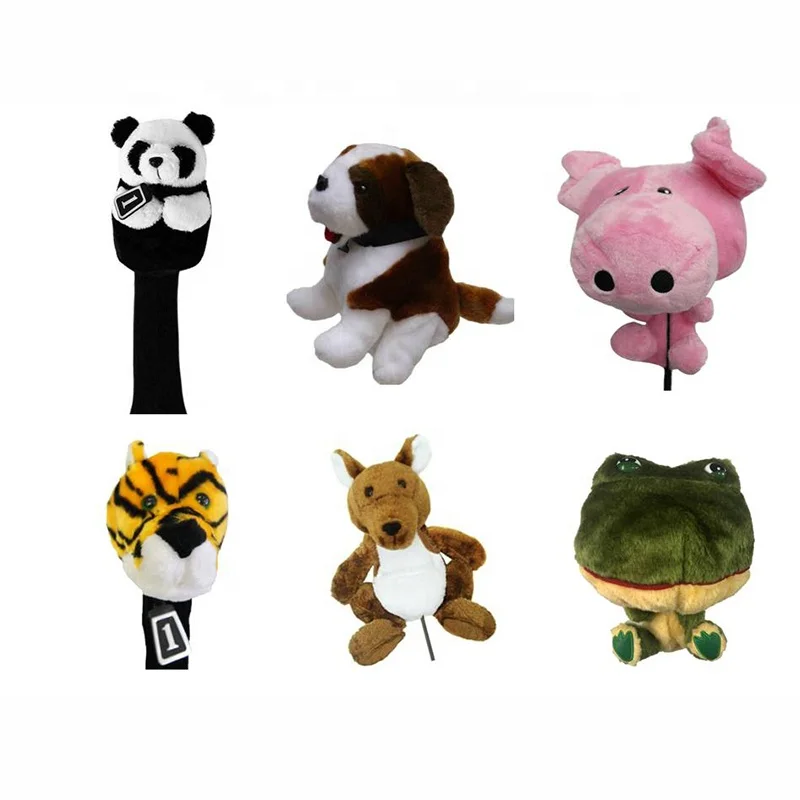 

Factory Direct High Quality Plush Animal Golf Club Head Covers Driver Wood Headcover Custom Logo Protect for Cheapest prices, Customized color