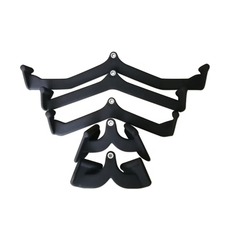 

Gym Equipment Fitness Accessories Mag Grips Handle Bar Multi Functional Trainer, Black