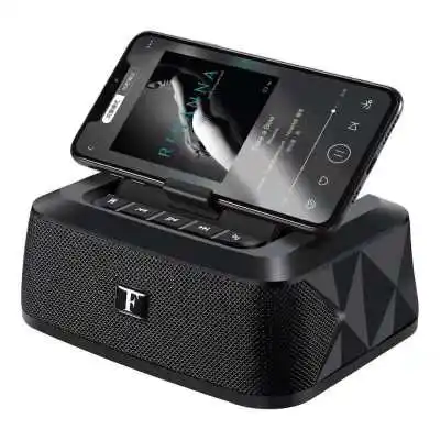 

2020 New arrival top ranking products bluetooth speaker phone holder with wireless charge multifunctional desk music speaker