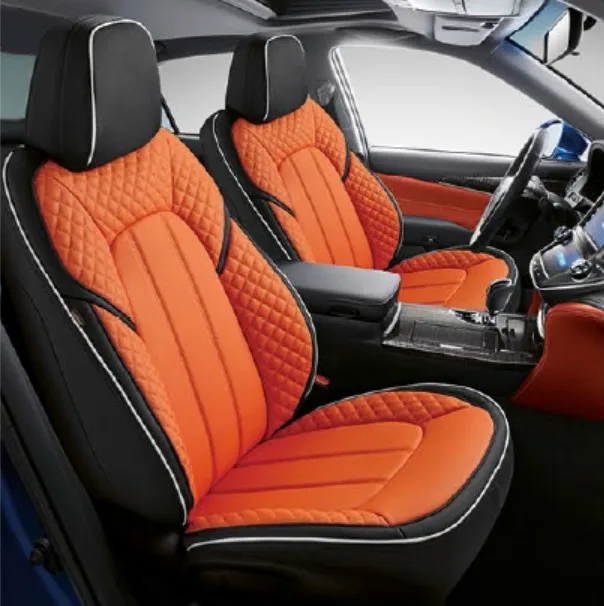 
9 Pcs 3D leather car seat covers design for BMW Volvo 