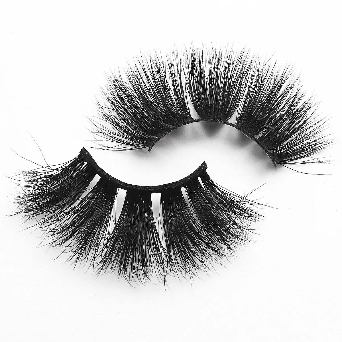 

European and American new mink hair false eyelashes soft and comfortable handsharpened 1 pair gift box manufacture direct sales