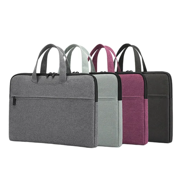 

Amazon hot selling high quality portable waterproof notebook business office computer briefcase, Black / grey / purple / mint green