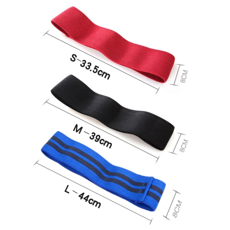 

Custom Fabric Exercise Bands Fitness Core Sliders Set Hip Circle Workout Band Resistance Yoga Hip Band, Black, red, blue, green, pink, purple