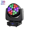 disco stage light with flower effect wide wash angle zoom beam effectBee-eye 18*15W RGBW 4in1 led moving head light for concerts