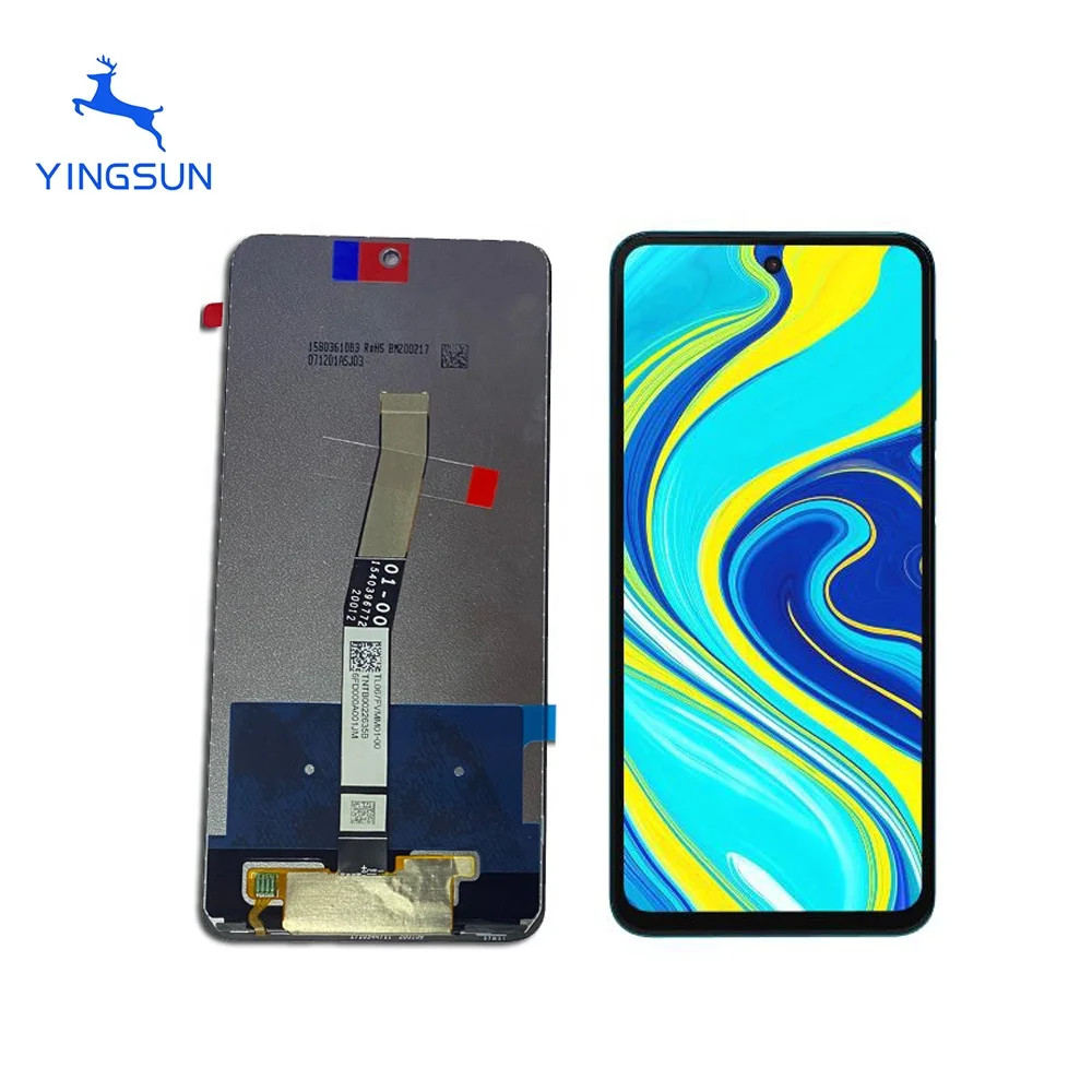 

Factory wholesale original xiaomi mobile phone display assembly for Redmi mobile phone note9s LCD touch screen