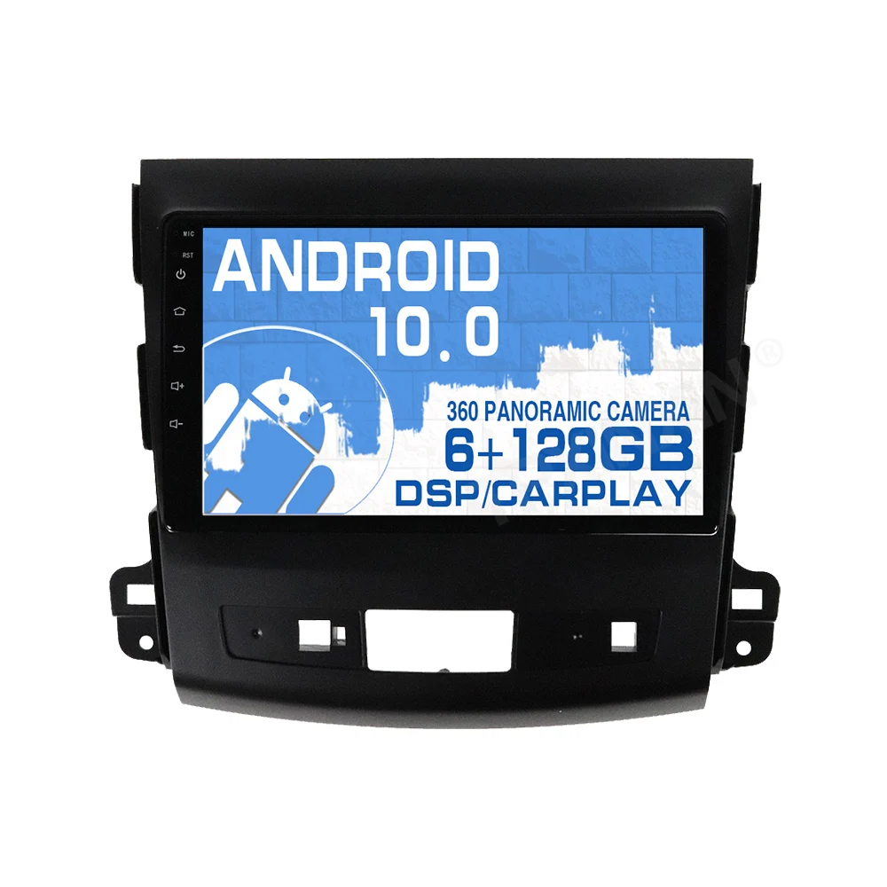 

For Mitsubishi Outlander 2006 - 2012 Car Radio GPS Navigation Android Multimedia Tesla Screen Player Auto Audio Radio