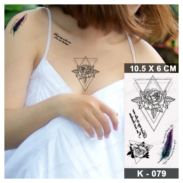 

Hot Wilderly Bride Chit Tattoo Sexy Temporary Tattoos Hand Henna Tattoo Niddle Sticker For Kids, Cmyk