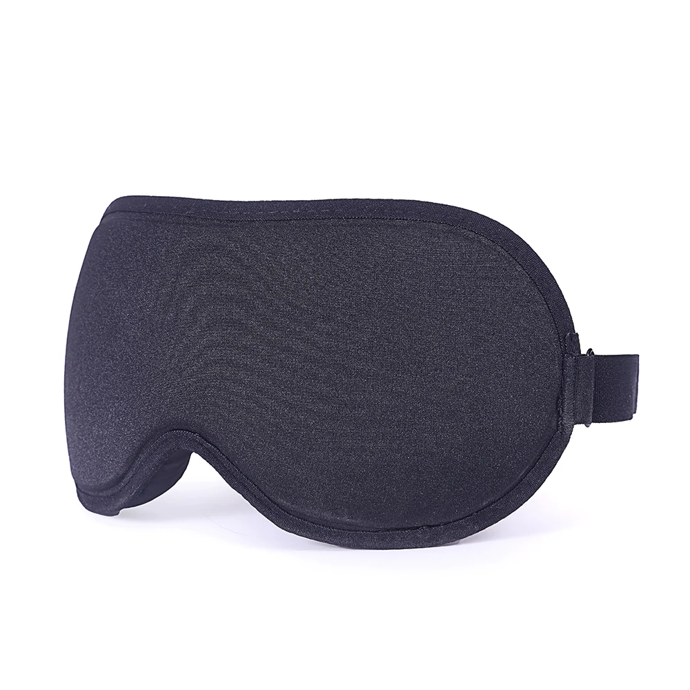 100% Light Blocking 3D Memory Foam Adjustable Sleep Mask Custom Eye Sleepmask Men Women Side Sleeper Eyemask for Sleeping