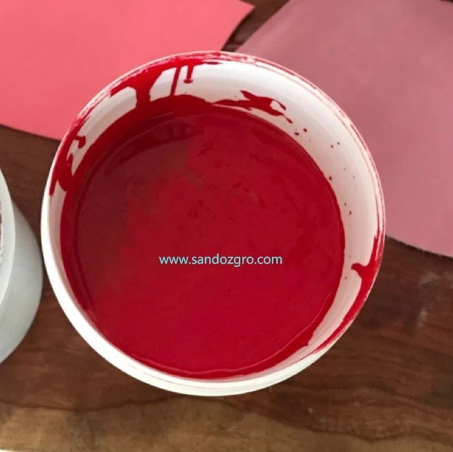PU Artificial Leather pigment paste
