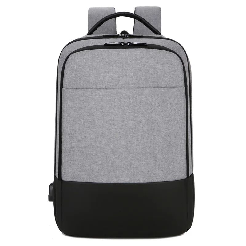 

Fashion Nylon Laptop Backpacks Waterproof Outdoor Backpack Laptop Bag Notebook With USB, Black grey