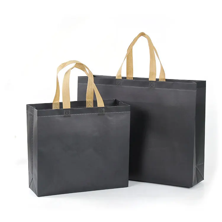 Wholesale high quality custom logo printed colorful tote shopping non woven bag
