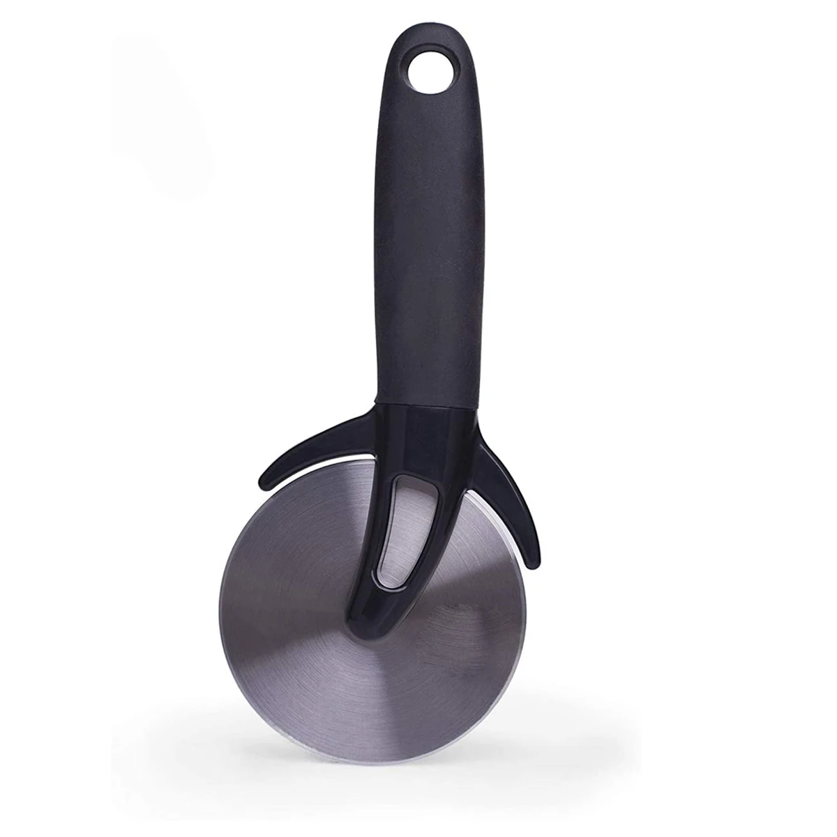 

Kitchen Gadget Super Sharp Pizza Cutter Wheel Easy To Clean Slicer with Protective Blade, Natural