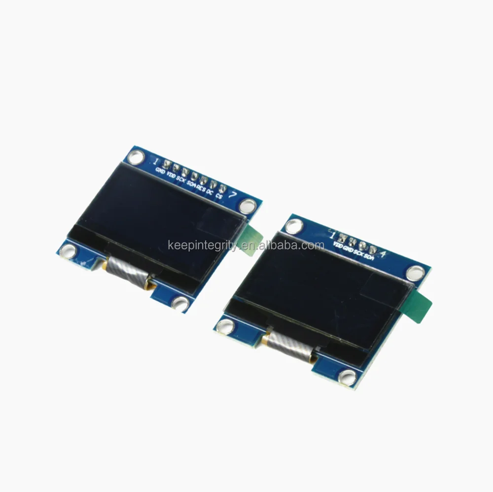 

1.3" OLED Module 1.3 inch Display Module White/Blue 128X64 SPI/IIC I2C Communicate Color 1.3 Inch OLED LCD LED Display Module