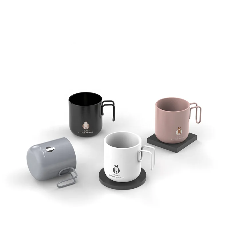 New 2020 12oz Double Walled Enamel Sublimation Thermo Stainless Steel Travel Coffee Beer Mug With Custom Logo Handle