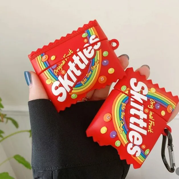 

wholesale custom 3d candy funny earphone case for airpods 1/2 pro cases