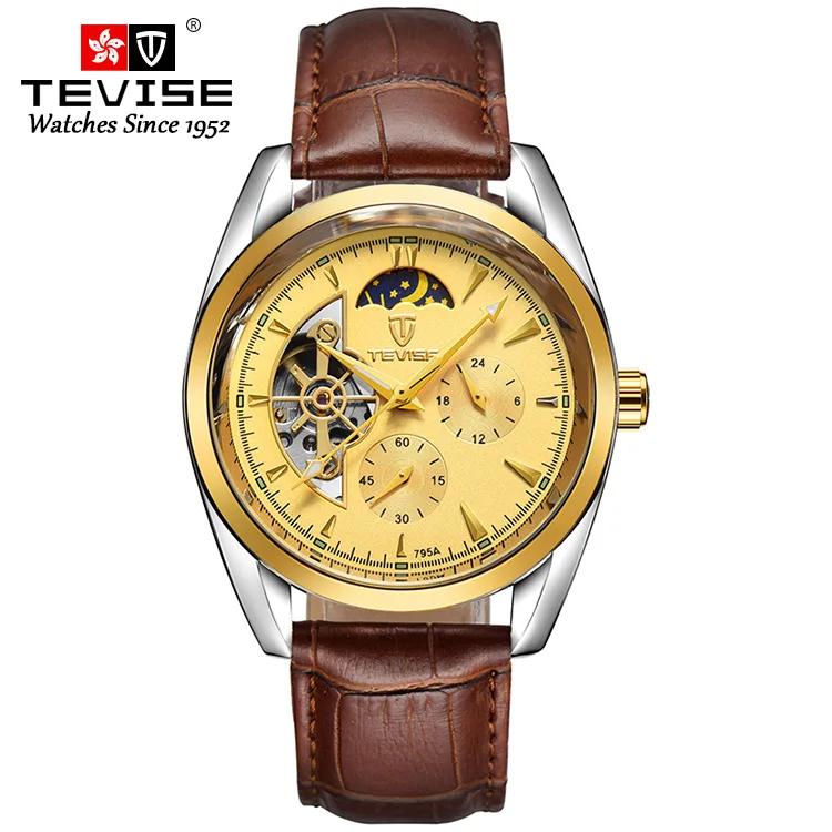 

Hot Selling 3ATM Wrist Watches High Quality Stainless Steel Mechanical Watch For Men, Optional