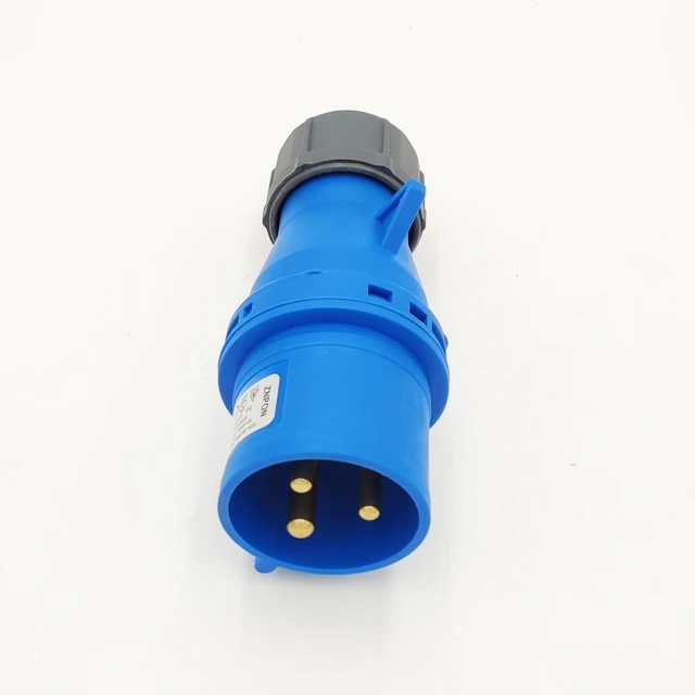 DEFENDER 2x 32A 230V COUPLER 3 Pin Industrial Trailing Socket Female BLUE IP44 