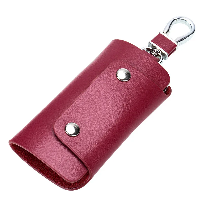 

Genuine leather car key case Key Holder Wallet keys chain wallet wholesale