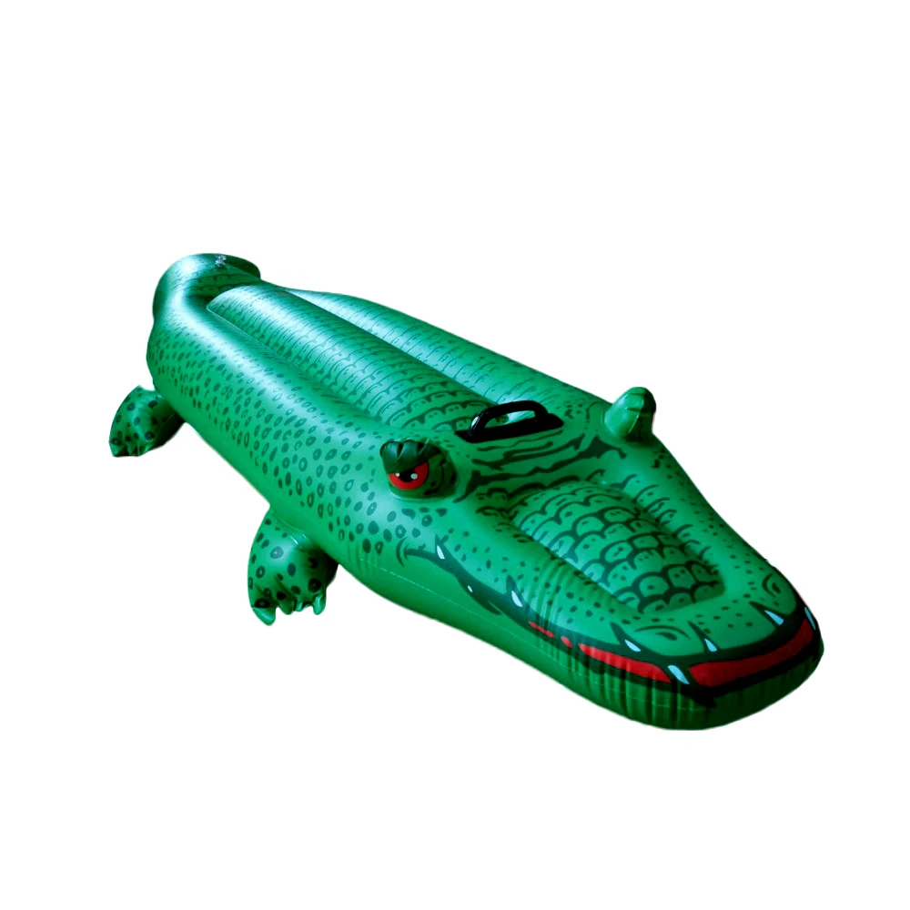 
Factory Inflatable Animal Pool Ridier Large Dragon Shaped , Crocodile , Rider With Handles 