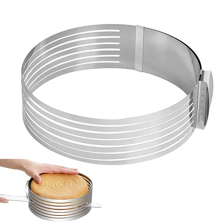 

Hot Sale Popular Products Kitchen Gadgets Factory round shape cake mold baking tools bakeware cake Baking tool, Silver