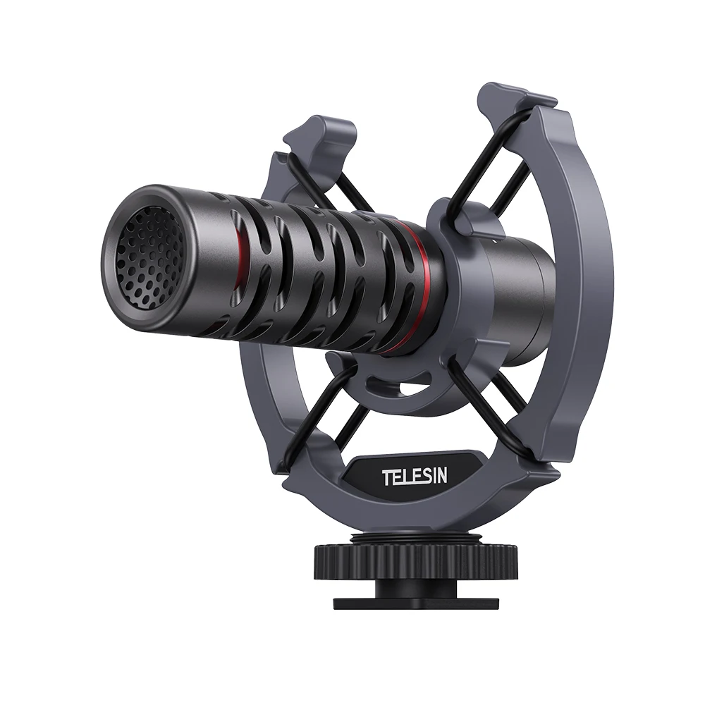 

Professional Cardioid Condenser Microphone with Windshield for Smartphones DSLR Cameras and Video Cameras