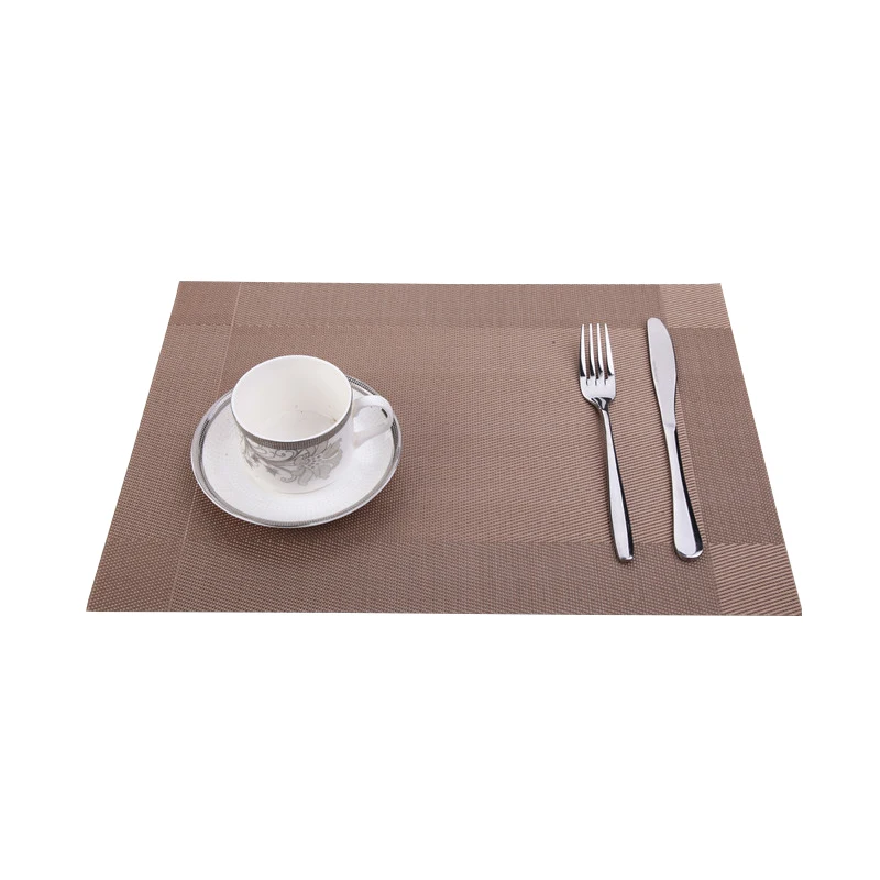 

PVC hot sale eco-friendly table mat home decoration, Customized color