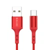 Jellico Durable Nylon Braided Micro USB Charger Cable with LED