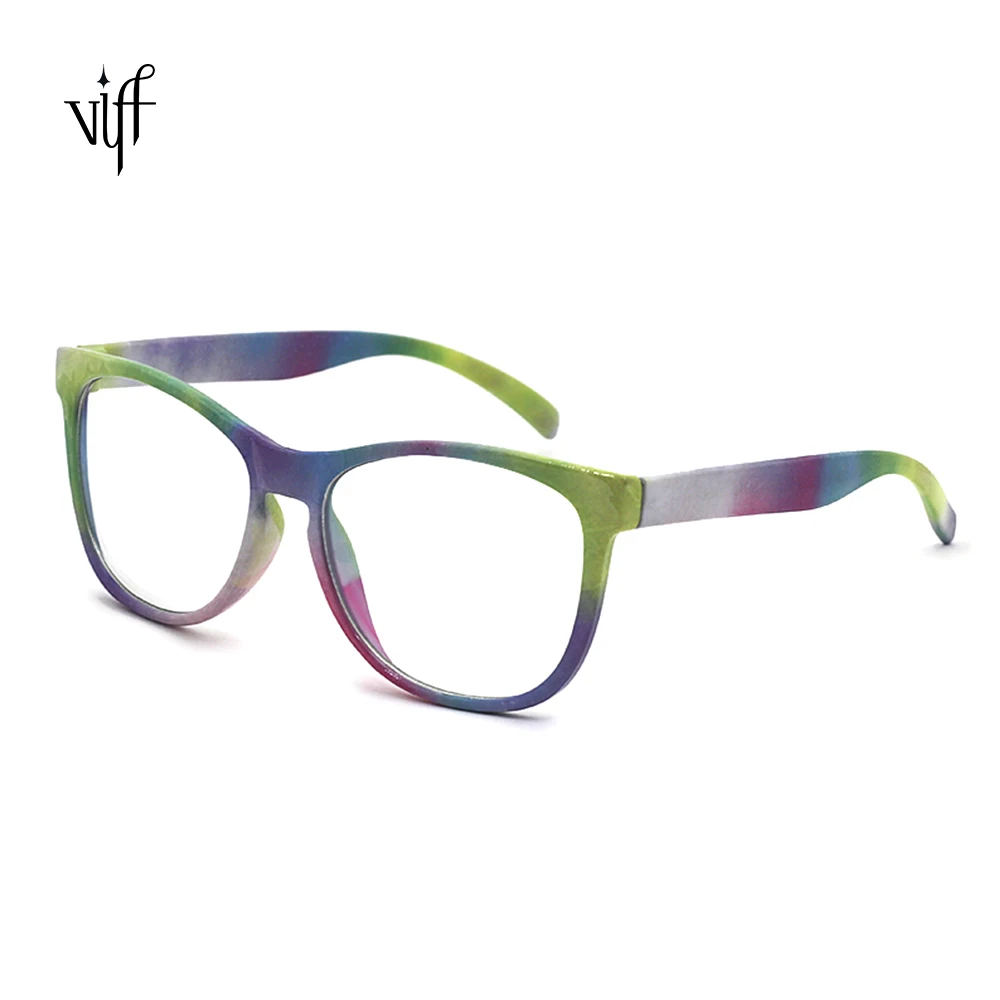 

VIFF HPK19237 anti blue light kids sunglasses hot ins style blue light blocking transparent sunglasses