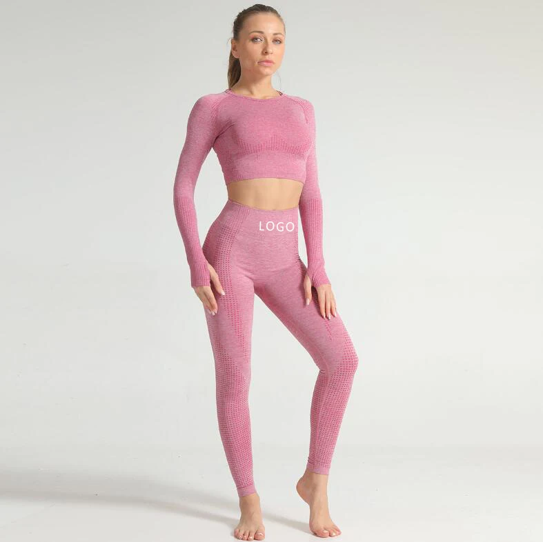 

Sexy Long Sleeved Women With Navel Exposed Stretch And Thin Tight Fitting Yoga Clothes Quick Drying Running Fitness Suit, As picture