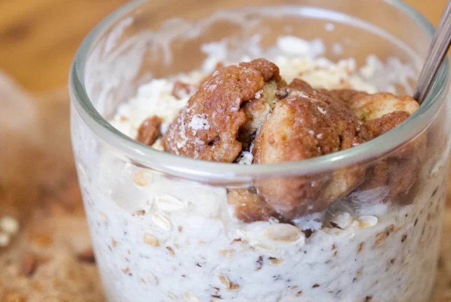 Cinnamon Bun Overnight Oats: Easy No-Cook Recipe Guide