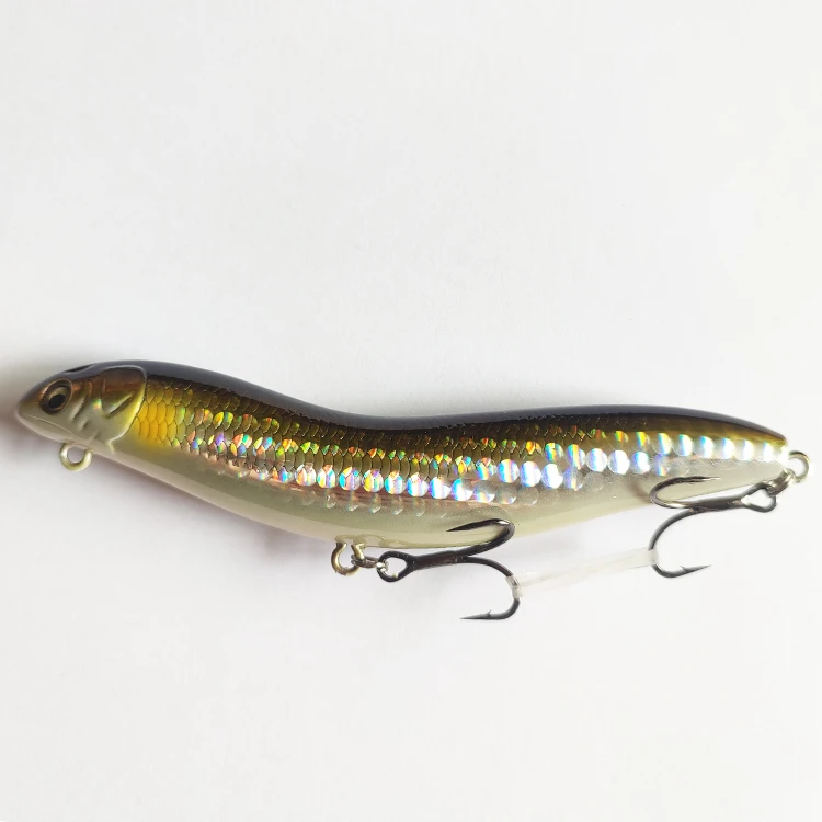 

Alpha Snake Head Top Water Fishing Lure Floating Pencil Bait Topwater, Oem available fishing hard baits lure