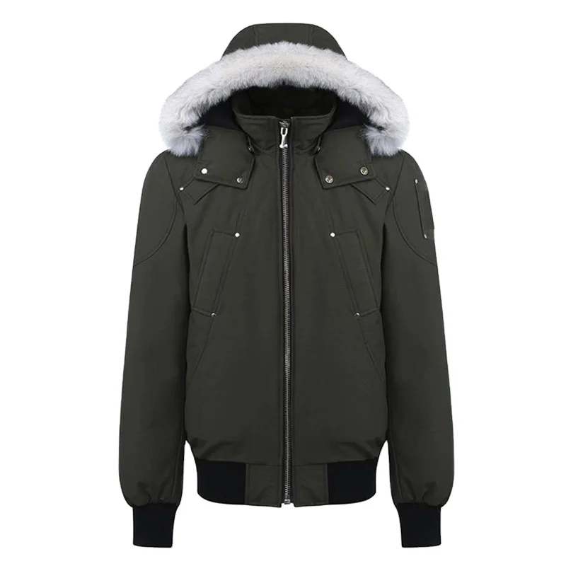 

Customization Canada Moose Knuckle Ballistic Bomber Down Jacket