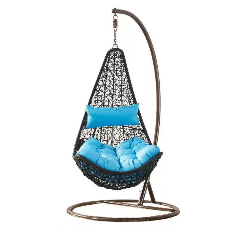 

Best selling wicker hanging indoor and outdoor terrace rattan swing chair cheap swing chair adult balcony hanging basket chair, Customizable