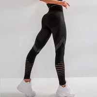 

2020 NEW sportswear Technological sense custom logo high waist elastic shape fitness leggings