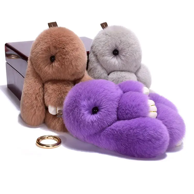 rabbit fur stuffed animals