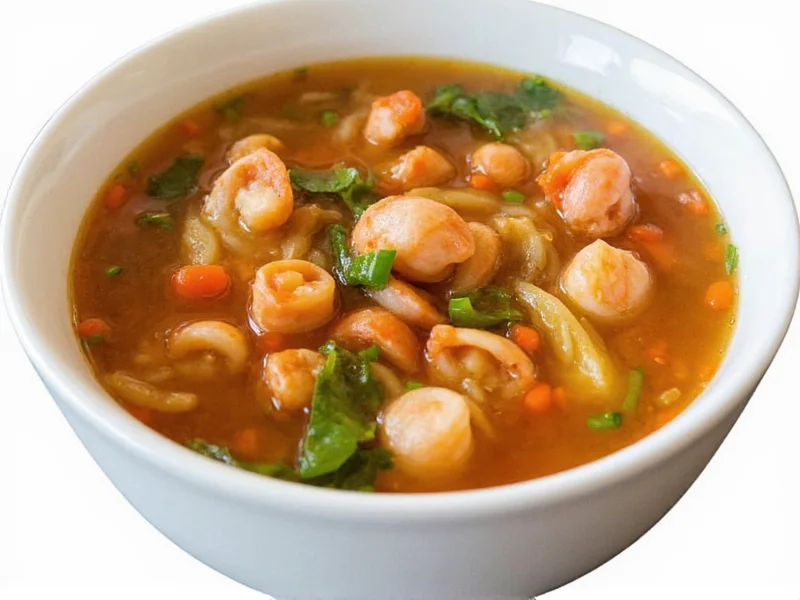 Calories in 4 Cups Chinese Seafood Soup: 400-550 Range