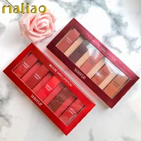 

Maliao Makeup Cosmetic Wholesale Oem Lip Stick Set Custom Private Label Waterproof Halal Organic Vegan Nude Red Matte Lipstick