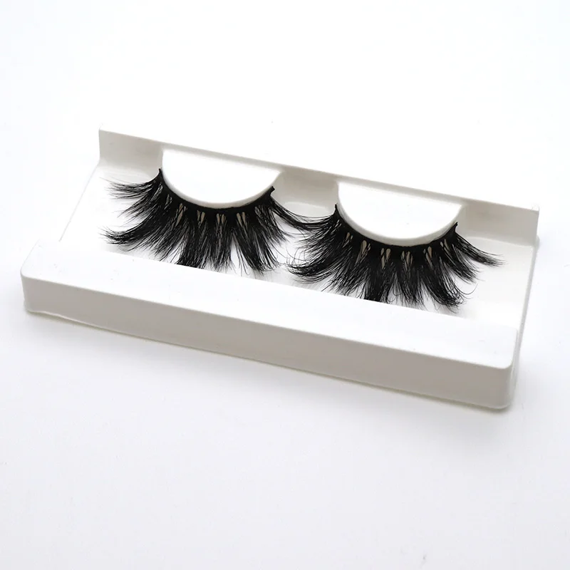 Lon21 wholesale private label 5d mink lashes 25mm long hair 100% siberian mink fur eyelashes with own brand