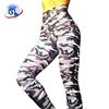 Promotional Logo Apparel Camouflage Printed Yoga Pants Gym Leggings made in China