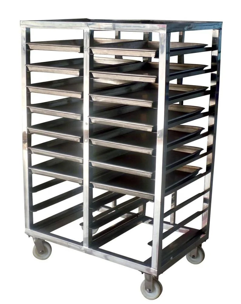 Completely Stainless Steel Bread Baking Trolley Baking Oven Trolley For