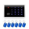 Kerui Wireless Accessories RFID Disarm Touch Keypad for GSM Home Alarm System
